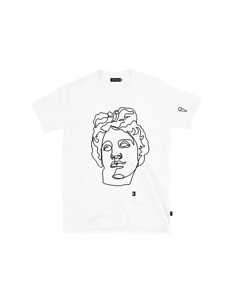 APOLO Outline Face - White - A P O L O Enterprise