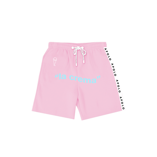 La Crema Patch Shorts - Soft pink