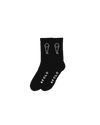 A P O L O Ice Cream Logo Socks - Black - A P O L O Enterprise